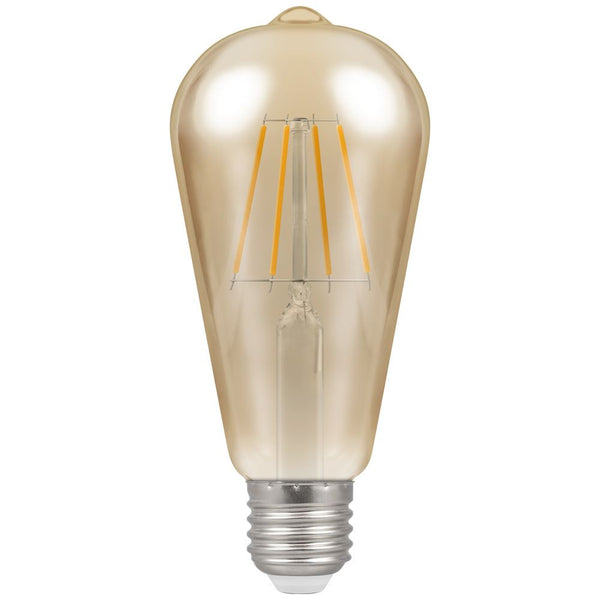 LED ST64 Filament Antique • Dimmable • 7.5W • 2200K • ES-E27