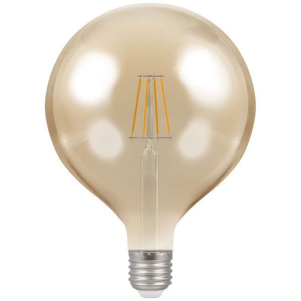 LED Globe G125 Filament Antique • Dimmable • 7.5W • 2200K • ES-E27