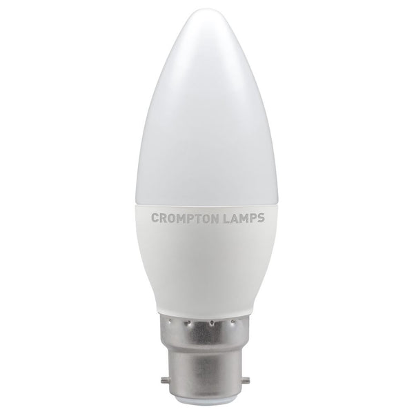 LED Candle Thermal Plastic • 5.5W (40W) • 2700K • BC-B22d